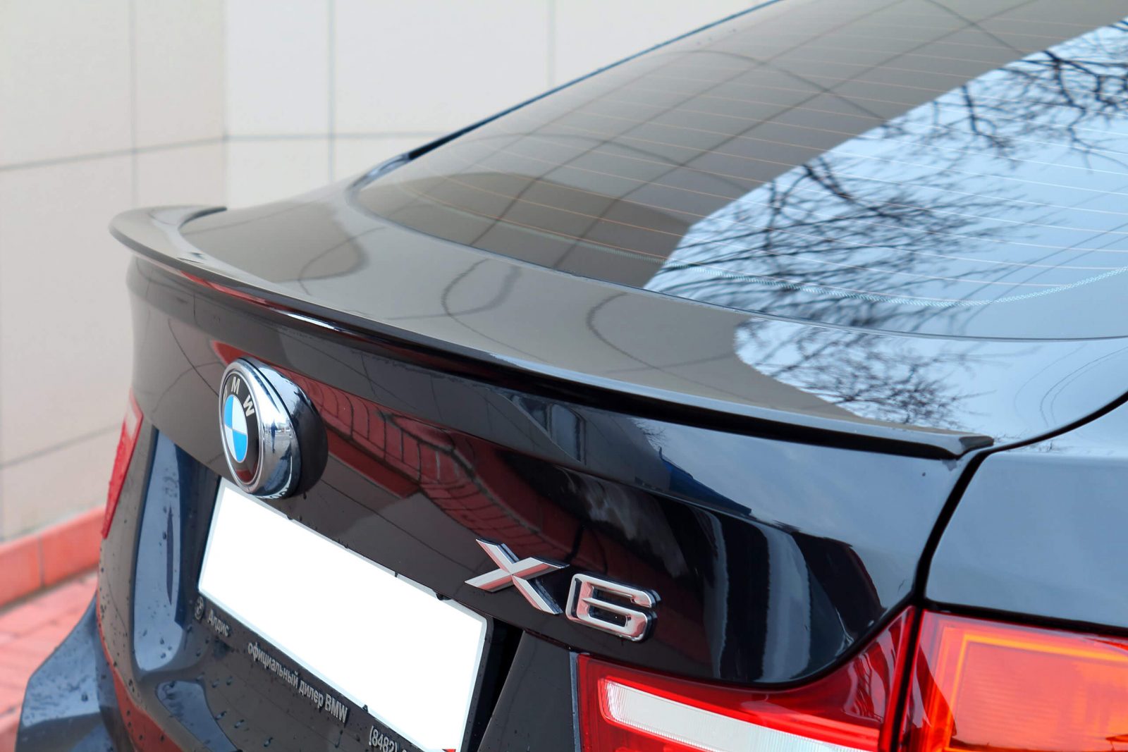 Спойлер на BMW x6 e71
