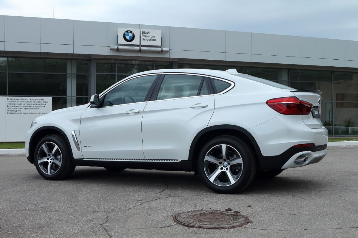 лип Спойлер на BMW x6(f16)