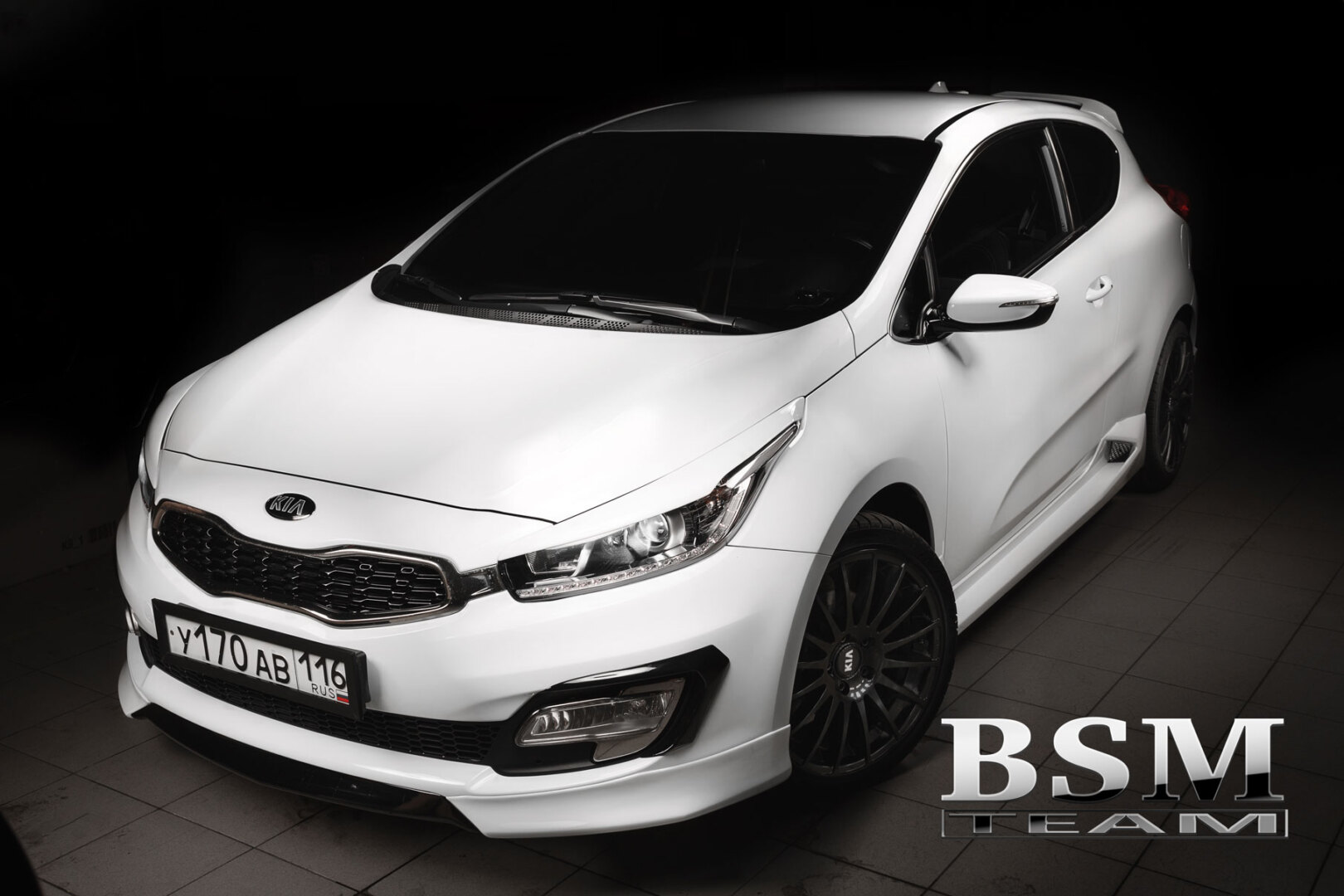 Пороги для Kia Pro Ceed