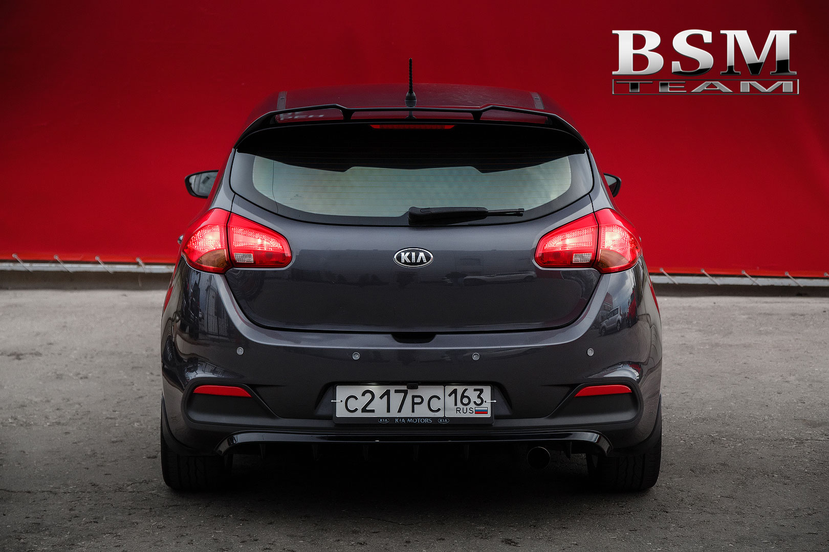 Спойлер для Kia Ceed 2 хэтчбек