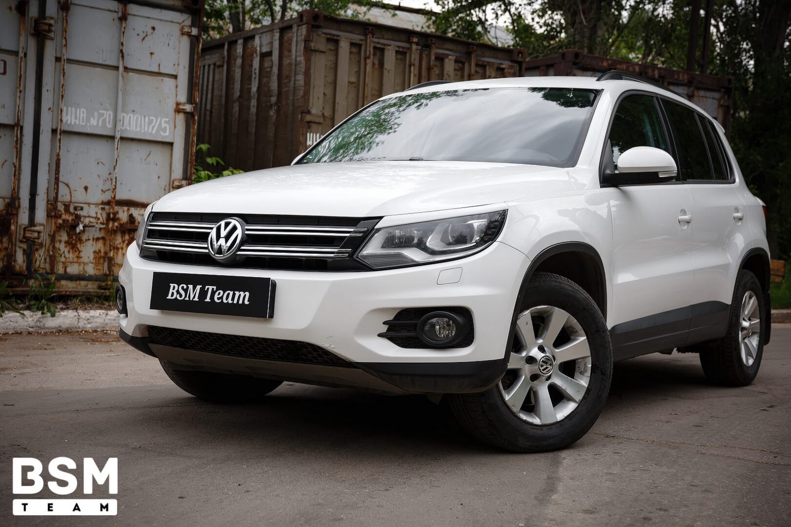 Ресницы рестайлинг для Tiguan