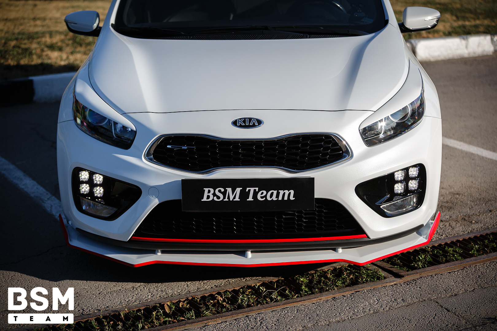 Сплиттер для Kia Ceed GT