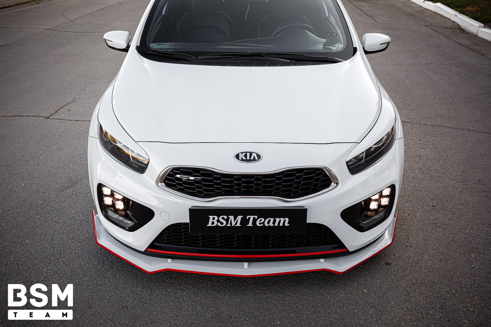 Сплиттер для Kia Ceed