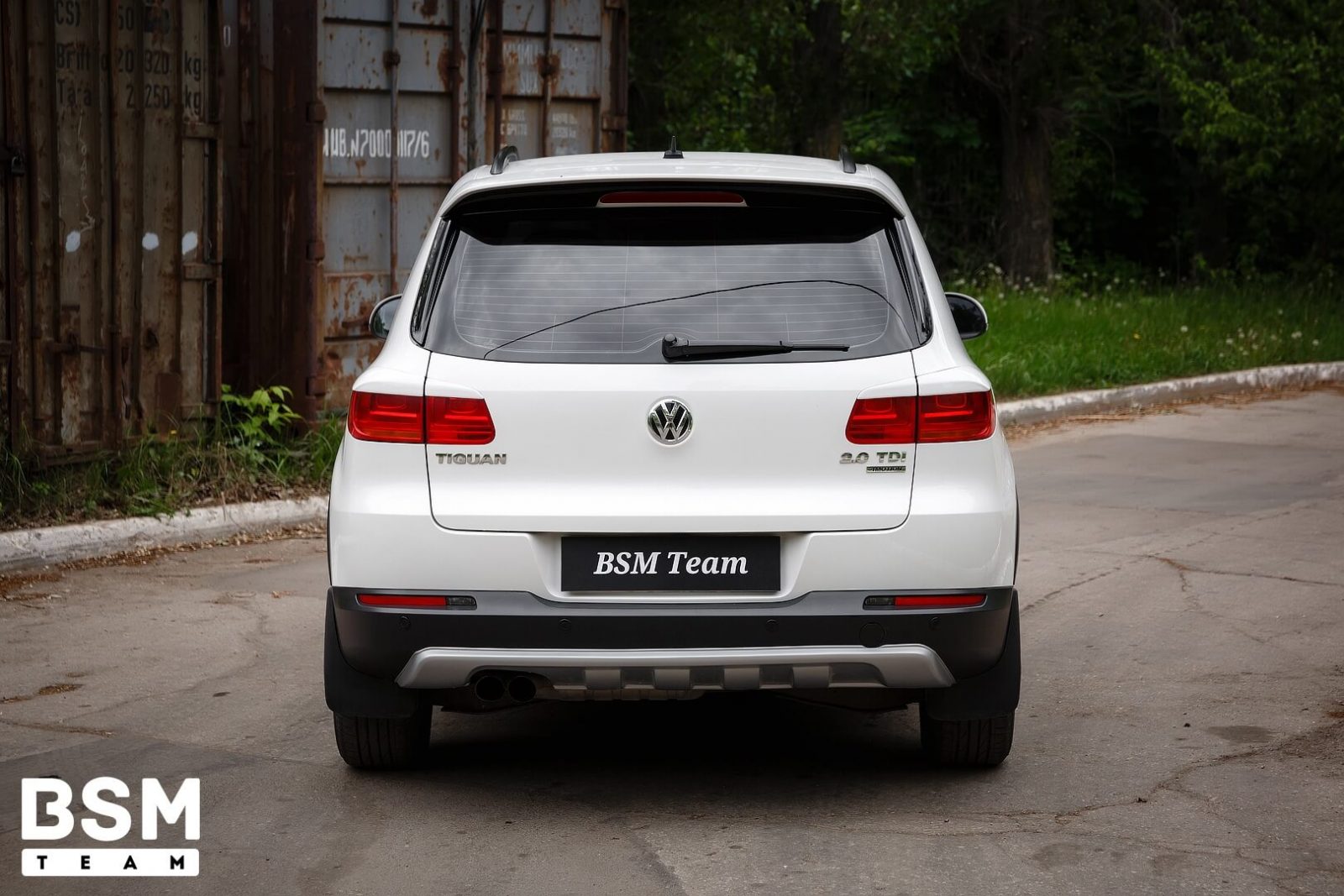 Ресницы задние рестайлинг для Volkswagen Tiguan