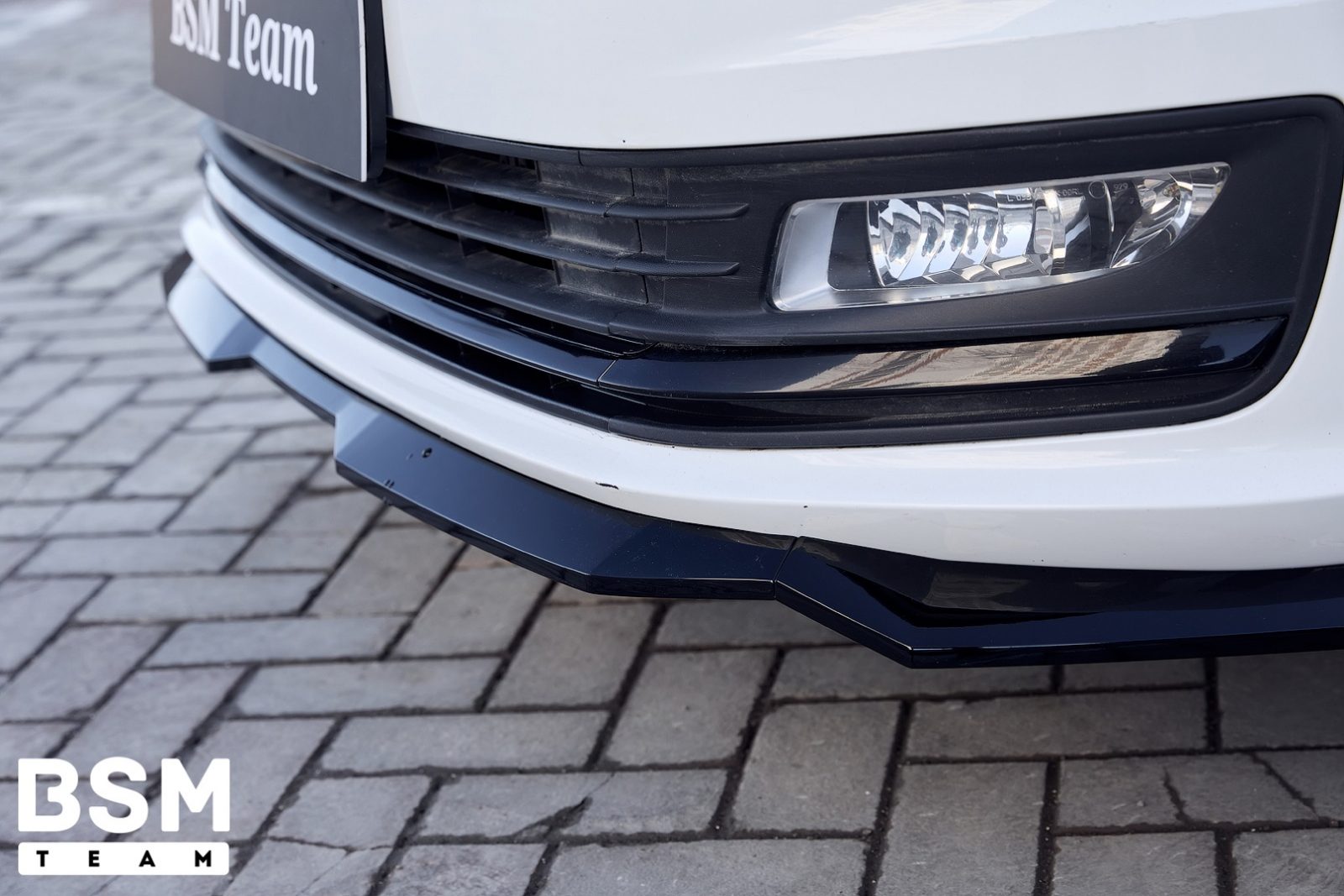 Сплиттер передний VW polo