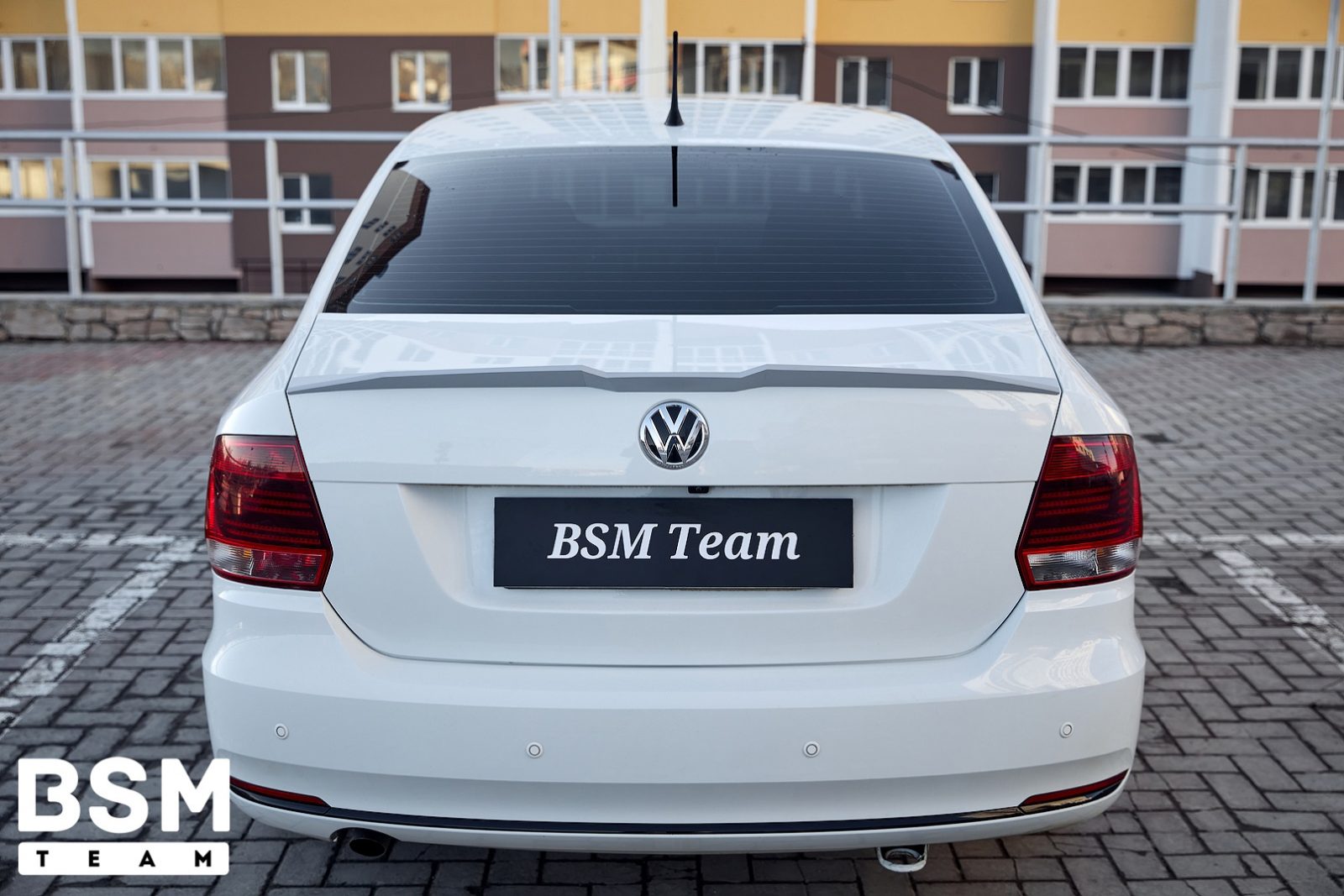 Спойлер VW polo