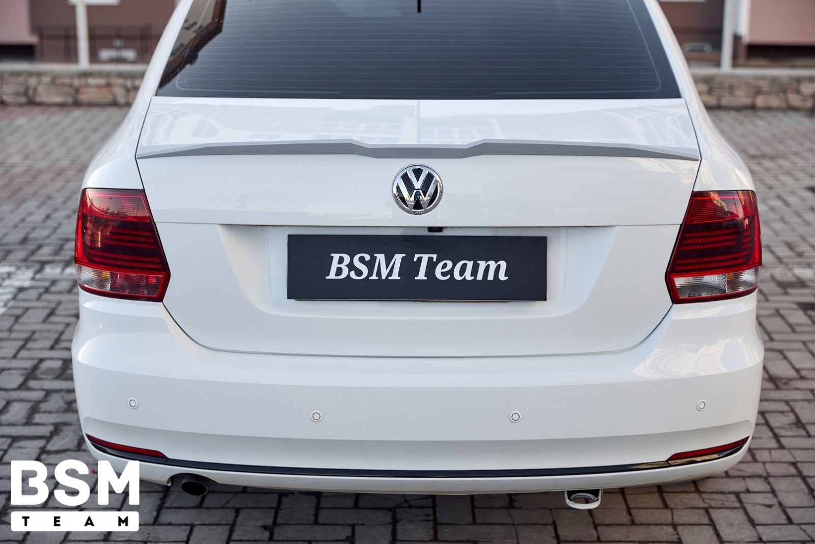 Спойлер VW polo