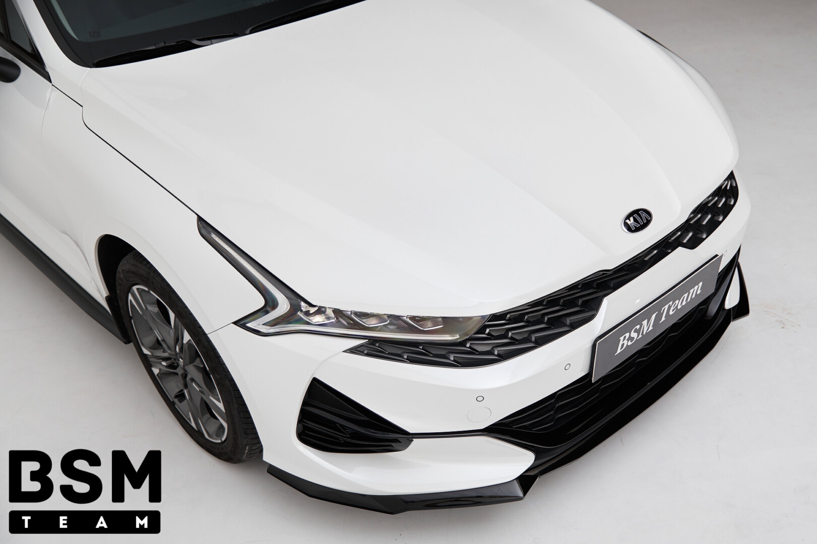 Сплиттер Переднего Бампера Kia K5 2020-2022 / Для версии Style, GT Line GT Line+ / АБС Пластик